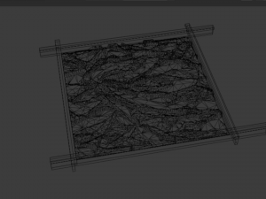 Mural decor set wall panel 28 Model 3D
