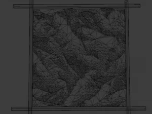Mural decor set wall panel 29 3D Model