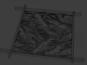 Mural decor set wall panel 30 3D Model
