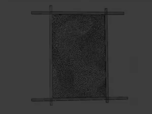 Mural decor set wall panel 30 3D Model