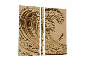 Mural decor set wall panel 33 3Dモデル