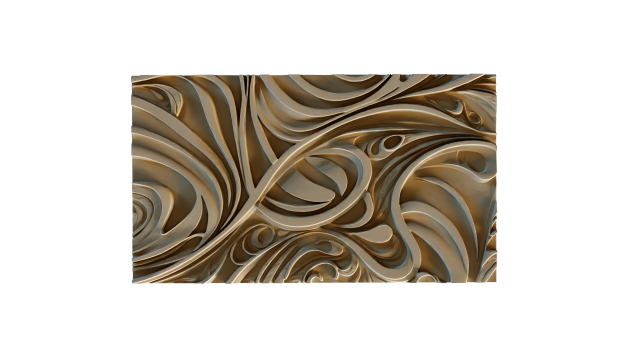 Decor set wall panel 34 3D Модель .c4d .max .obj .3ds .fbx .stl .blend 