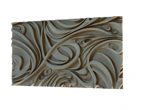 Decor set wall panel 34 3D Модель