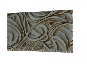 Decor set wall panel 34 3D Model