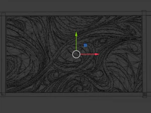 Decor set wall panel 34 3D Model
