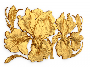 Mural classic flowers decor ornament 17 3D 모델