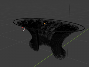 Parametric Wavy Wooden Furniture 02 - Coffee Table Modello 3D