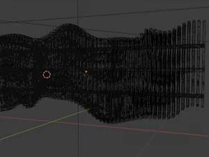 Parametric Wavy Wooden Wall Decor - 01 -CNC files for cutting 3D Model