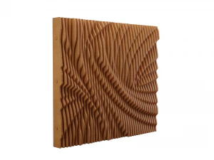 Parametrik Ahşap Duvar Dekoru - 02 -kesim i&ccedil;in CNC dosyaları 3D Model