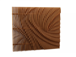 Parametric Wooden Wall Decor - 02 -CNC files for cutting 3D Model