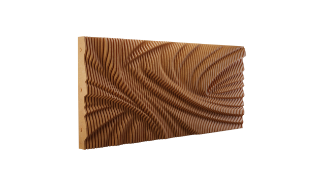 Parametric Wooden Wall Decor - 03 -CNC files for cutting Modelo 3D .c4d .max .obj .3ds .fbx .stl .blend 
