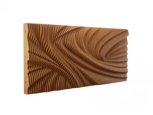 Parametrik Ahşap Duvar Dekoru - 03 - Kesim i&ccedil;in CNC dosyaları 3D Model