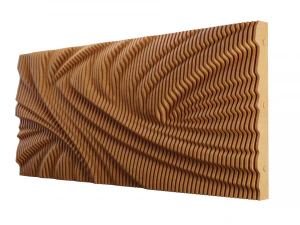 Parametric Wooden Wall Decor - 03 -CNC files for cutting 3D Model