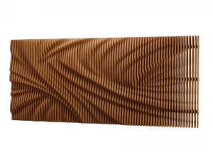 Parametric Wooden Wall Decor - 03 -CNC files for cutting 3D Model