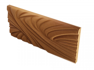 Parametric Wooden Wall Decor - 03 -CNC files for cutting Modelo 3D