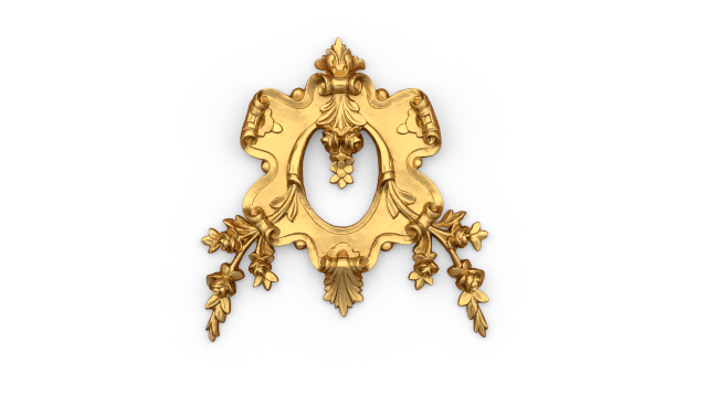 Classic carved decor ornament 470 Modello 3D .c4d .max .obj .3ds .fbx .stl .blend 