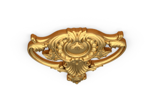 Classic carved decor ornament 471 3D 모델