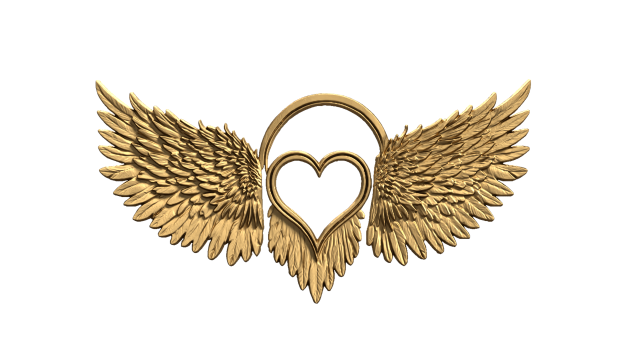Wings Printable carved decor 18 3D 모델 .c4d .max .obj .3ds .fbx .stl .blend 