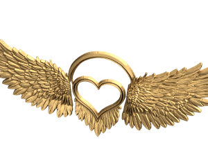 Wings Printable carved decor 18 3D 모델