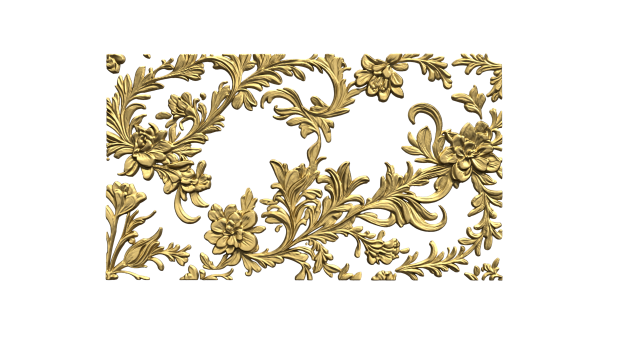Decorative Ceiling 020 Model 3D .c4d .max .obj .3ds .fbx .stl .blend 