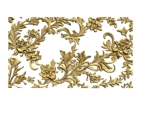 Decorative Ceiling 020 3D Model