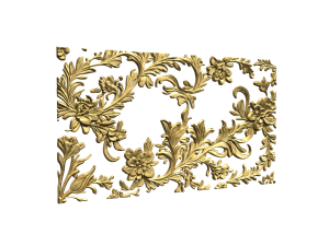 Decorative Ceiling 020 Model 3D