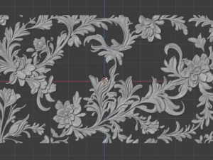 Decorative Ceiling 020 3D Model