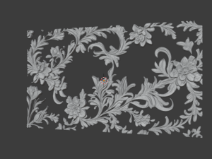 Decorative Ceiling 020 Model 3D