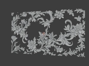 Decorative Ceiling 020 3D Model