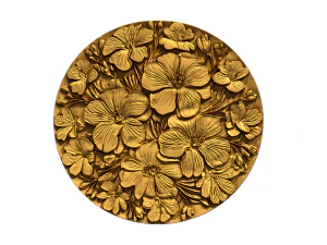 经典圆形雕刻装饰摆件 11 3D 模型