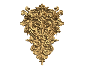 Classic carved decor ornament 477 3D 모델