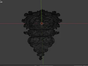 Classic carved decor ornament 477 3D Model
