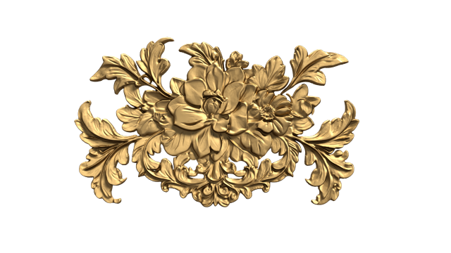 Classic carved decor ornament 479 Modello 3D .c4d .max .obj .3ds .fbx .stl .blend 
