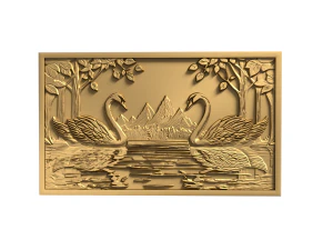 Set de decoraci&oacute;n- relieve 62 Modelo 3D