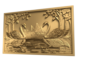Decor set- relief 62 Modello 3D