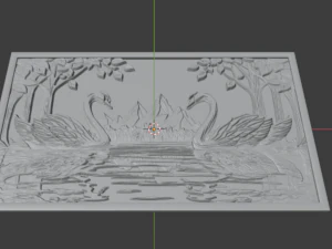 Decor set- relief 62 3D Model