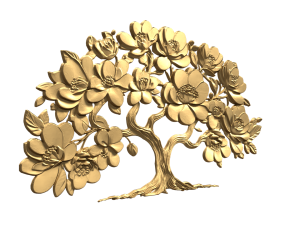 Decor set- relief 63 Model 3D