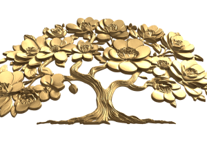 Decor set- relief 63 Model 3D