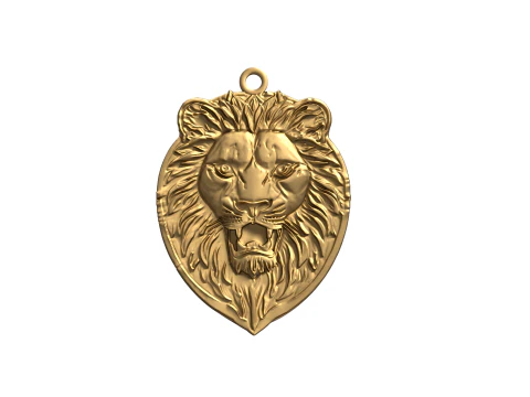 Leeuwenhanger-01 3D-printmodel 3D Model