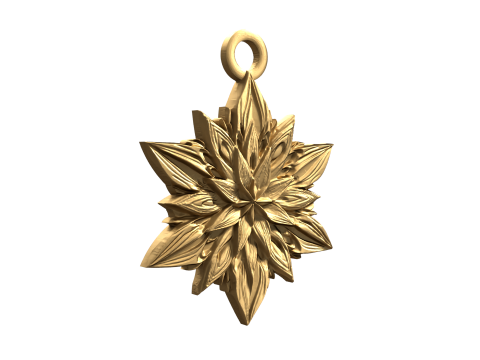 Jewellery pendant-01 3D print model 3D Model