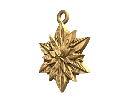 Jewellery pendant-01 3D print model 3D Model