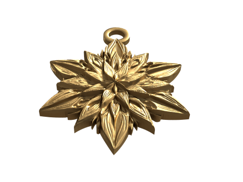 Jewellery pendant-01 3D print model 3D Model