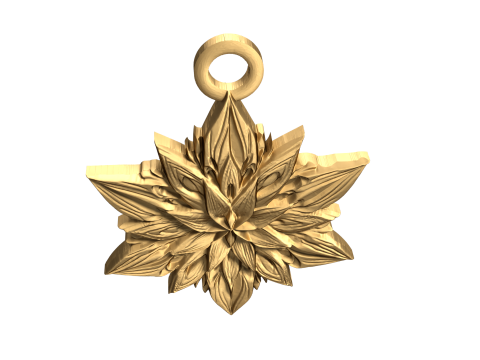 Jewellery pendant-01 3D print model 3D Model