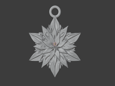 Jewellery pendant-01 3D print model 3D Model