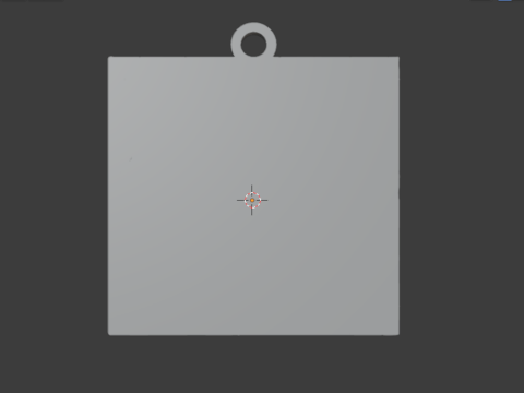 Dome of the rock mosque pendant -01 3D print model 3D 모델