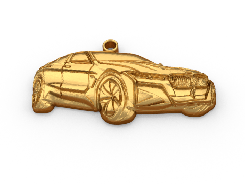 Car pendant-01 printable jewelry 3D मॉडल