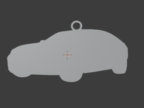 Car pendant-01 printable jewelry 3D मॉडल