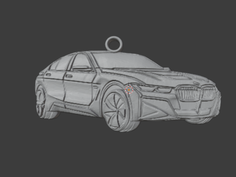 Car pendant-01 printable jewelry 3D मॉडल