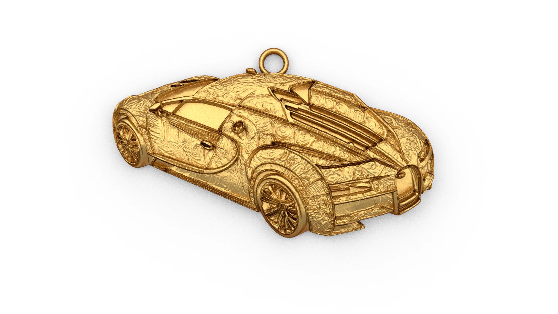 Car pendant-02 printable jewelry 3D print model 3D Model .c4d .max .obj .3ds .fbx .stl .blend 