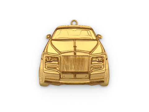 Car pendant-05 printable jewelry 3D print model 3D Model